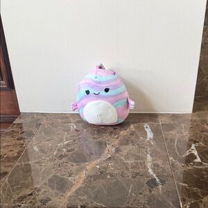 Squishmallows Plush with Pink and Purple Accents